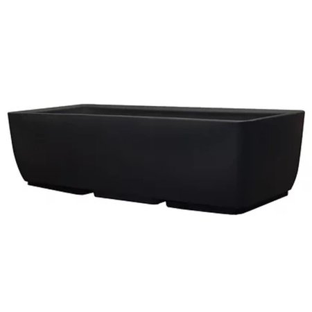 RTS HOME ACCENT 5603-000100-80-81 36 x 15 in. Urban Planter Body, Black 560300100A8081